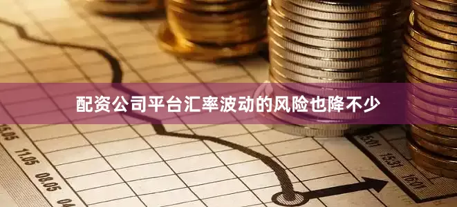 配资公司平台汇率波动的风险也降不少